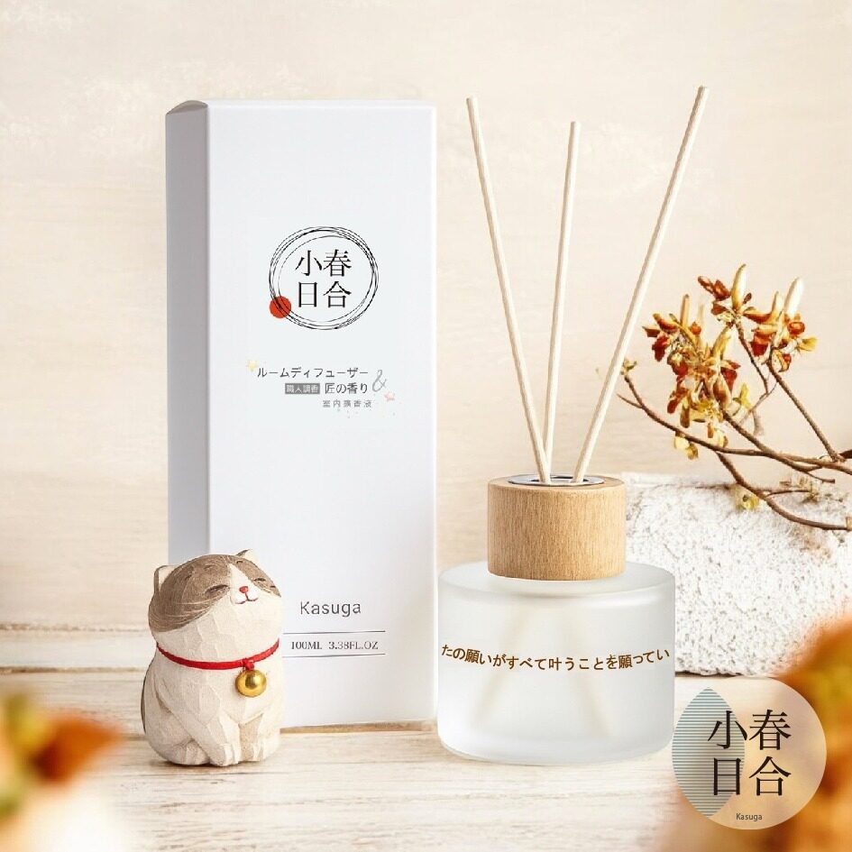 【氛圍點綴|持續散香】室內擴香瓶。禮盒裝。交換禮物。無動物實驗。【小春日合x材料坊】:圖片 5